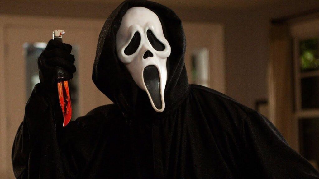 Maskovaný muž z hororu Scream